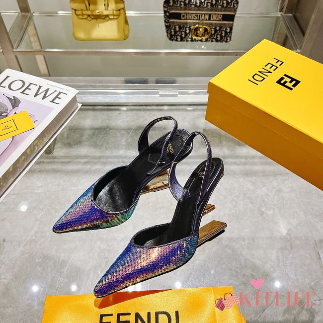 Kitlife Fendi Slingback Pumps -01 - 1