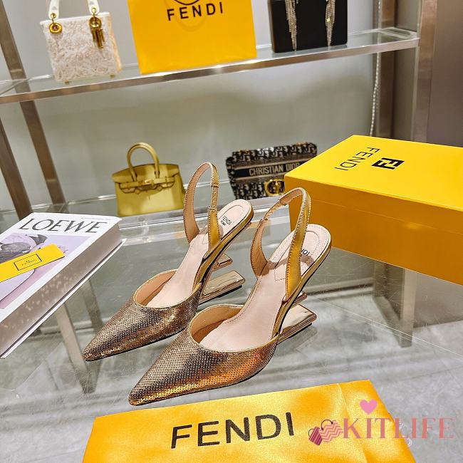 Kitlife Fendi Slingback Pumps -02 - 1