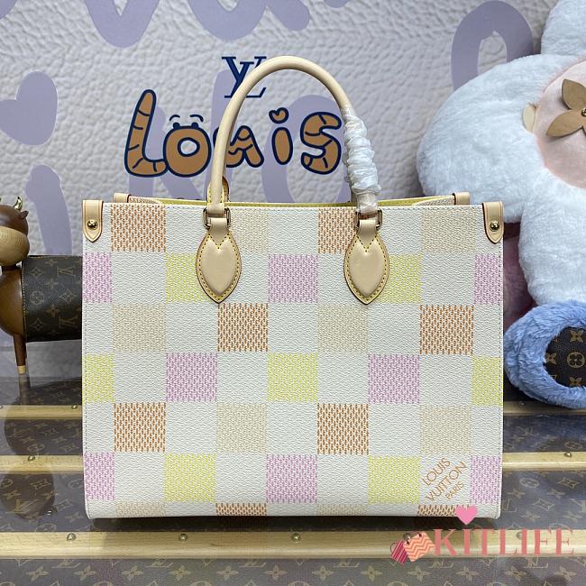 Kitlife Louis Vuitton Exclusive Pre-Launch OnTheGo Pastel MM bag - 35x27x14 cm - 1