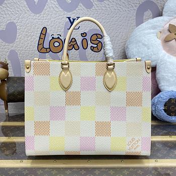 Kitlife Louis Vuitton Exclusive Pre-Launch OnTheGo Pastel MM bag - 35x27x14 cm