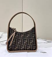 kitlife Fendi Hobo brown bag - 27x20.5x7cm - 1