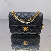 kitlife Chanel 24P mini black bag -12.5x17x5cm - 1