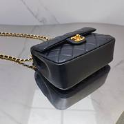 kitlife Chanel 24P mini black bag -12.5x17x5cm - 6