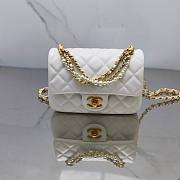 kitlife Chanel 24P mini white bag -12.5x17x5cm - 1