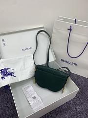 kitlife BURBERRY GREEN ‘CHESS’ SHOULDER BAG - 25x6.5x17.5cm - 5