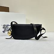 Kitlife BURBERRY Mini Shield shoulder bag Black - 26x5.5x13.5 cm - 1