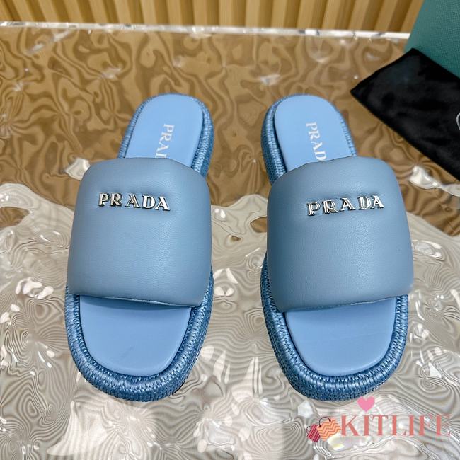 Kitlife Prada Slides blue - 1