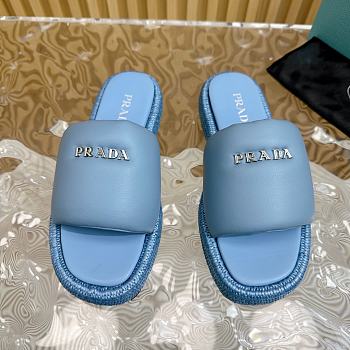 Kitlife Prada Slides blue