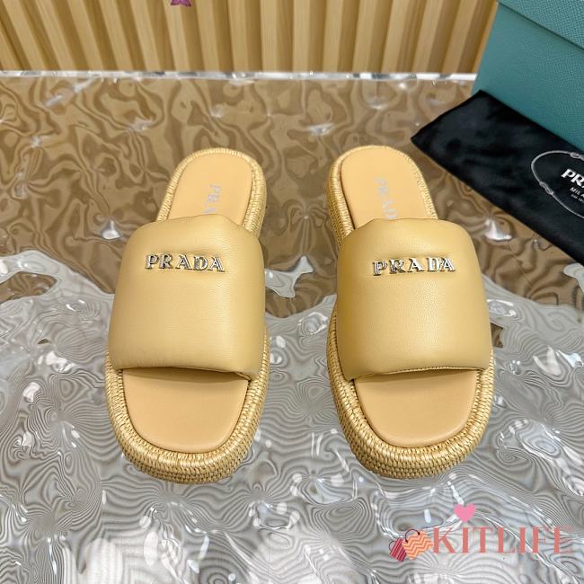 Kitlife Prada Slides beige - 1