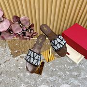 kitlife VALENTINO GARAVANI Toile Iconographe Sandals brown - 1