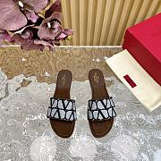 kitlife VALENTINO GARAVANI Toile Iconographe Sandals brown - 2