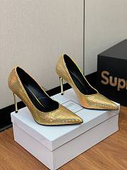 kitlife Balmain Balmain Ruby gold Iridescent Pumps 9.5cm - 5