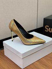 kitlife Balmain Balmain Ruby gold Iridescent Pumps 9.5cm - 2