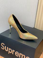 kitlife Balmain Balmain Ruby gold Iridescent Pumps 9.5cm - 4