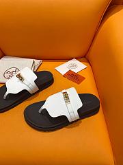 Kitlife Hermes Empire sandal white - 6