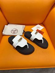 Kitlife Hermes Empire sandal white - 3