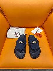 Kitlife Hermes Empire sandal blue - 1