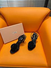 kitlife MIU MIU Raso Sandal black heels 83mm - 4