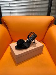 kitlife MIU MIU Raso Sandal black heels 83mm - 2