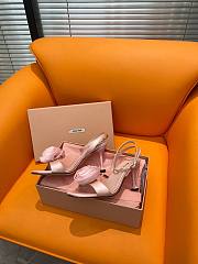 kitlife MIU MIU Raso Sandal Pink heels 83mm - 6