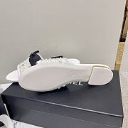 kitlife Chanel White sandals sparkling stone - 5