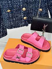 Kitlife Lousi Vuitton slides Pink  - 1