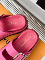 Kitlife Lousi Vuitton slides Pink  - 5