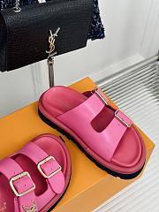 Kitlife Lousi Vuitton slides Pink  - 3
