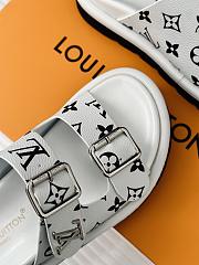 Kitlife Lousi Vuitton slides white - 3