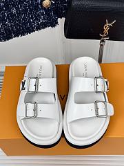 Kitlife Lousi Vuitton slides white 02 - 4