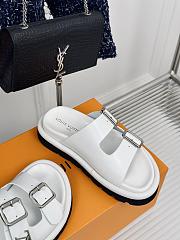 Kitlife Lousi Vuitton slides white 02 - 3