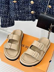Kitlife Lousi Vuitton slides beige - 1