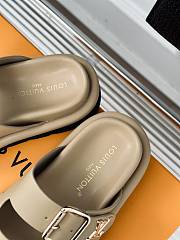 Kitlife Lousi Vuitton slides beige - 3