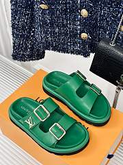 Kitlife Lousi Vuitton slide green - 3