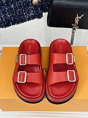Kitlife Lousi Vuitton slide red - 4