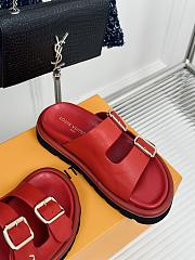 Kitlife Lousi Vuitton slide red - 5