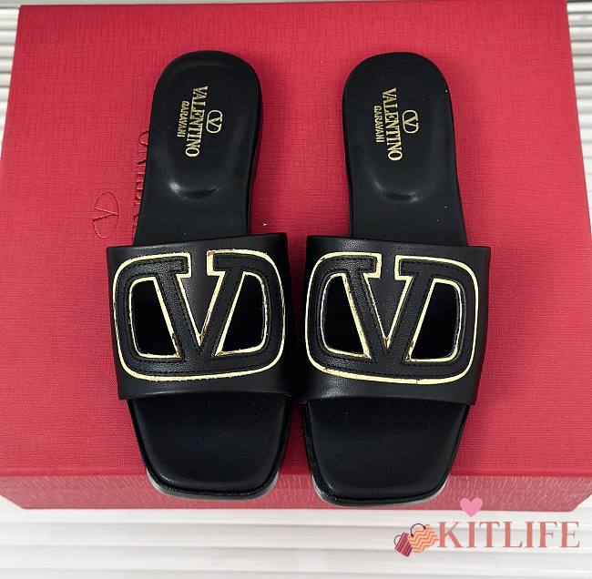 Kitlife Valentino Garavani Vlogo sandals Black - 1