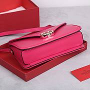 kitlife Valentino Garavani Pink Shoulder Letter Bag - 23x19x6cm - 6