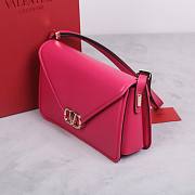 kitlife Valentino Garavani Pink Shoulder Letter Bag - 23x19x6cm - 4