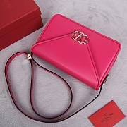 kitlife Valentino Garavani Pink Shoulder Letter Bag - 23x19x6cm - 2