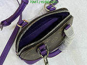 Kitlife Louis Vuitton Nano Alma Violet bag - 18x12x8cm - 3