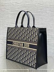 kitlife Large Dior Book Tote bag blue - 26x12x21cm - 5