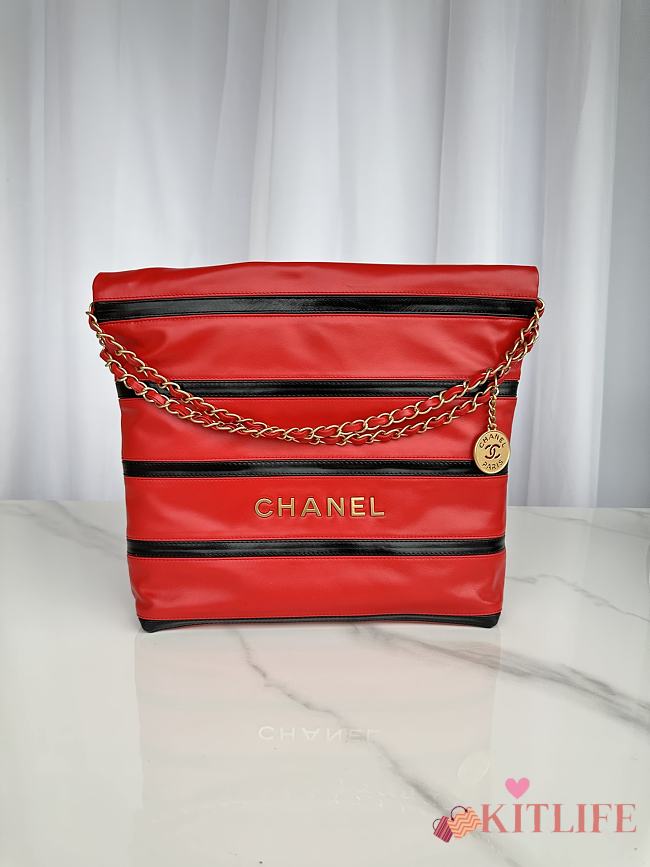 kitlife Chanel tote bag Red - 35x37x7cm - 1