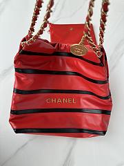 kitlife Chanel tote bag Red - 35x37x7cm - 6