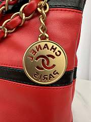 kitlife Chanel tote bag Red - 35x37x7cm - 5