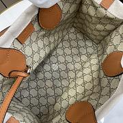 kitlife Gucci print tote bag beige - 28x19.5x12cm - 3