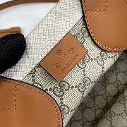 kitlife Gucci print tote bag beige - 28x19.5x12cm - 5