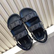 kitlife Gucci Double G Denim black Sandal - 5