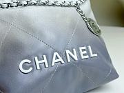 kitlife Chanel mini tote bag ombre Violet - 20x19x6 cm - 2