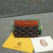 Kitlife Goyard card holder brown - 11x8cm - 1